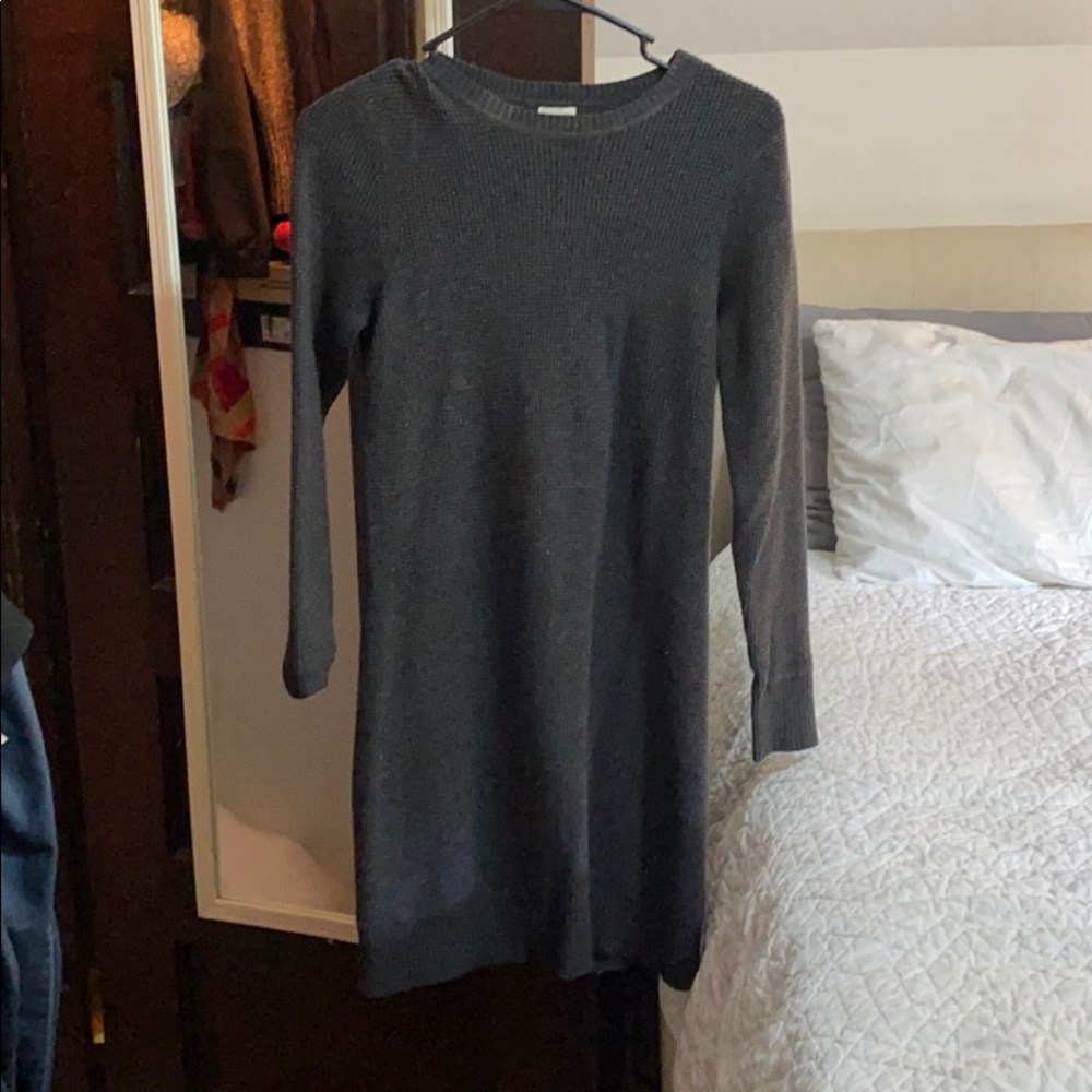 Heavy Knit Grey Dress